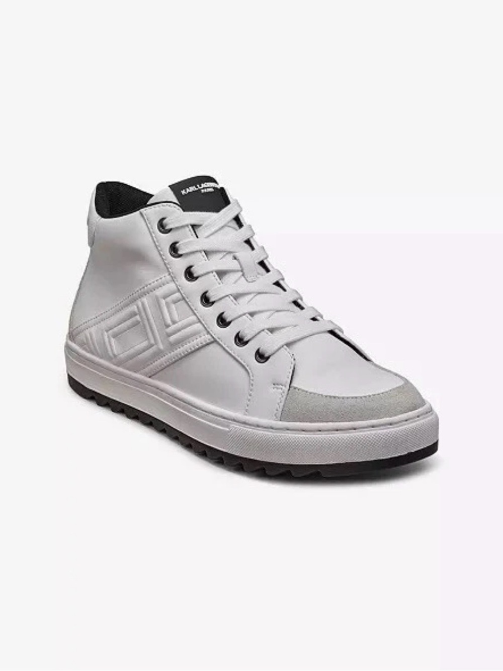 Karl Lagerfeld debossed logo high men sneakers 11
